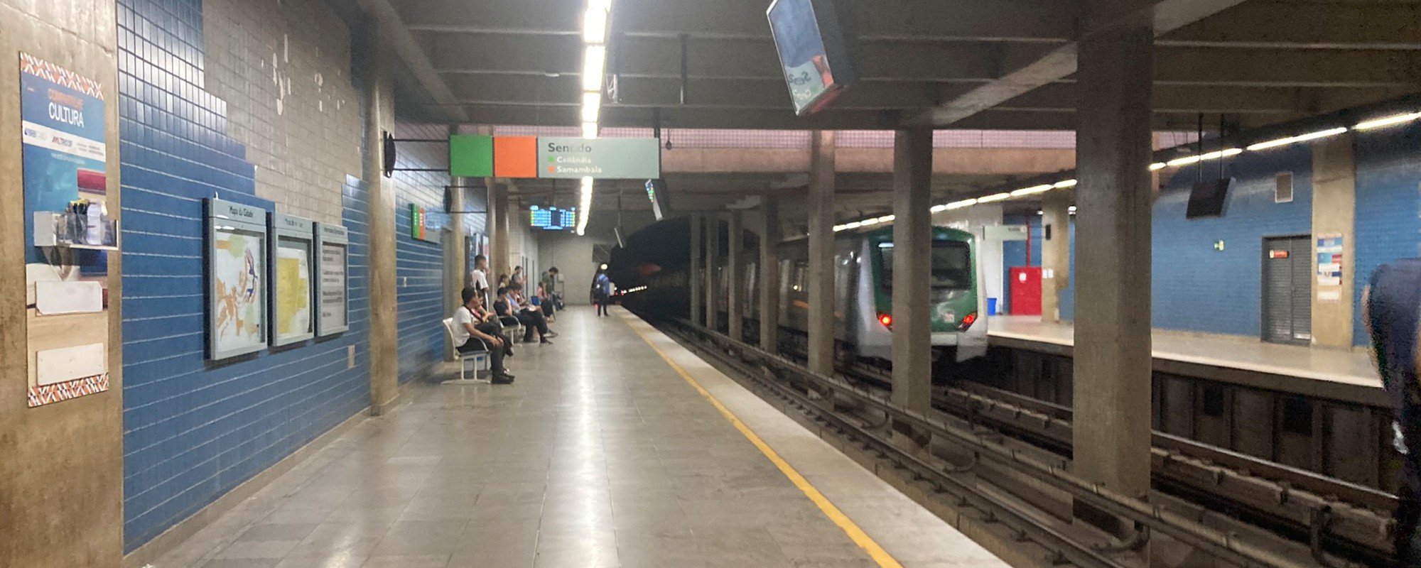 -ブラジリアで地下鉄の乗り方